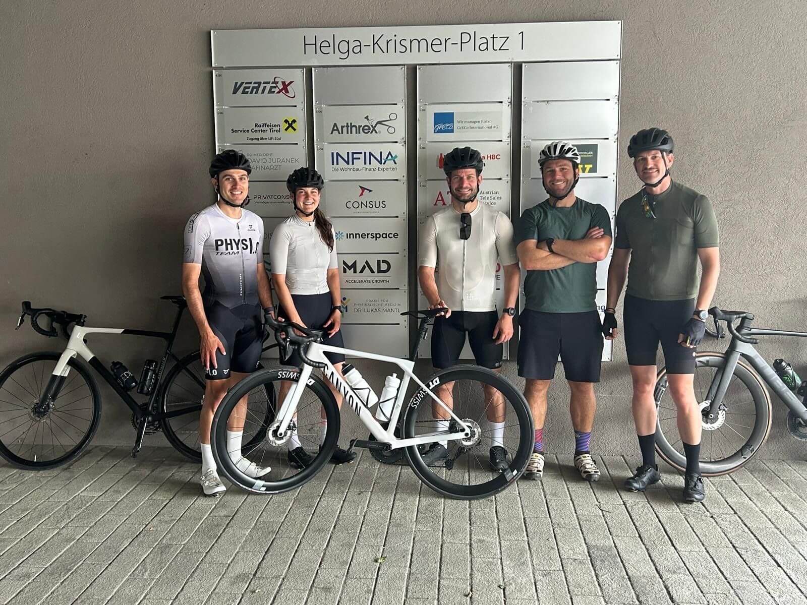 Besuch bei Innerspace in Innsbruck – KLIXPERT.io Team-Ride 2025