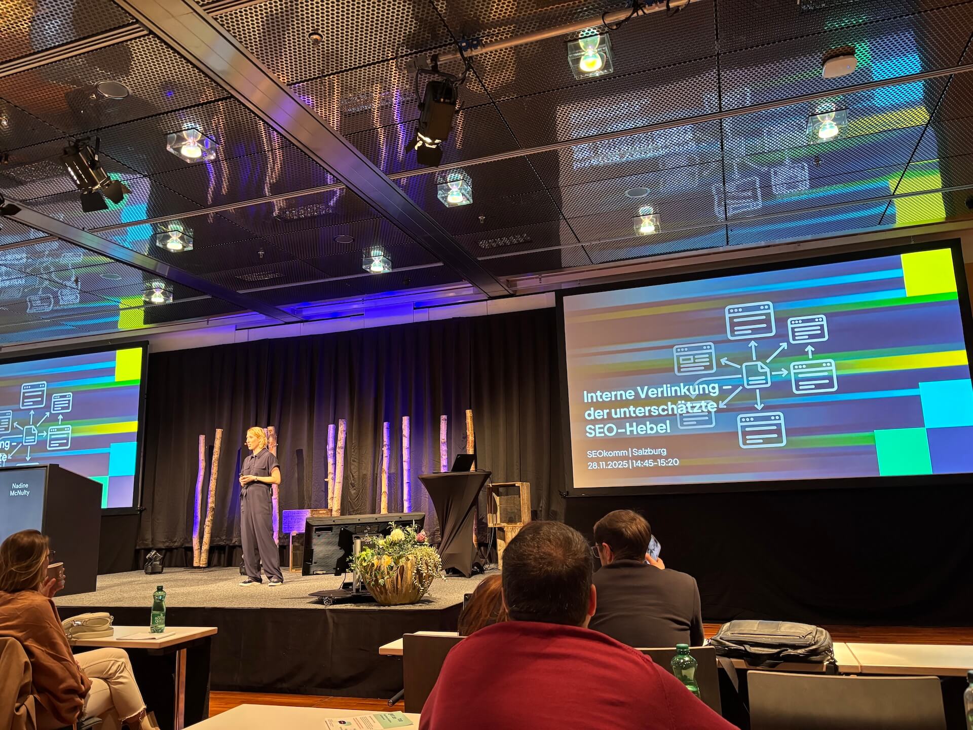 Insights von der SEOkomm 2025 in Salzburg - Interne Verlinkung – der unterschätzte SEO-Hebel